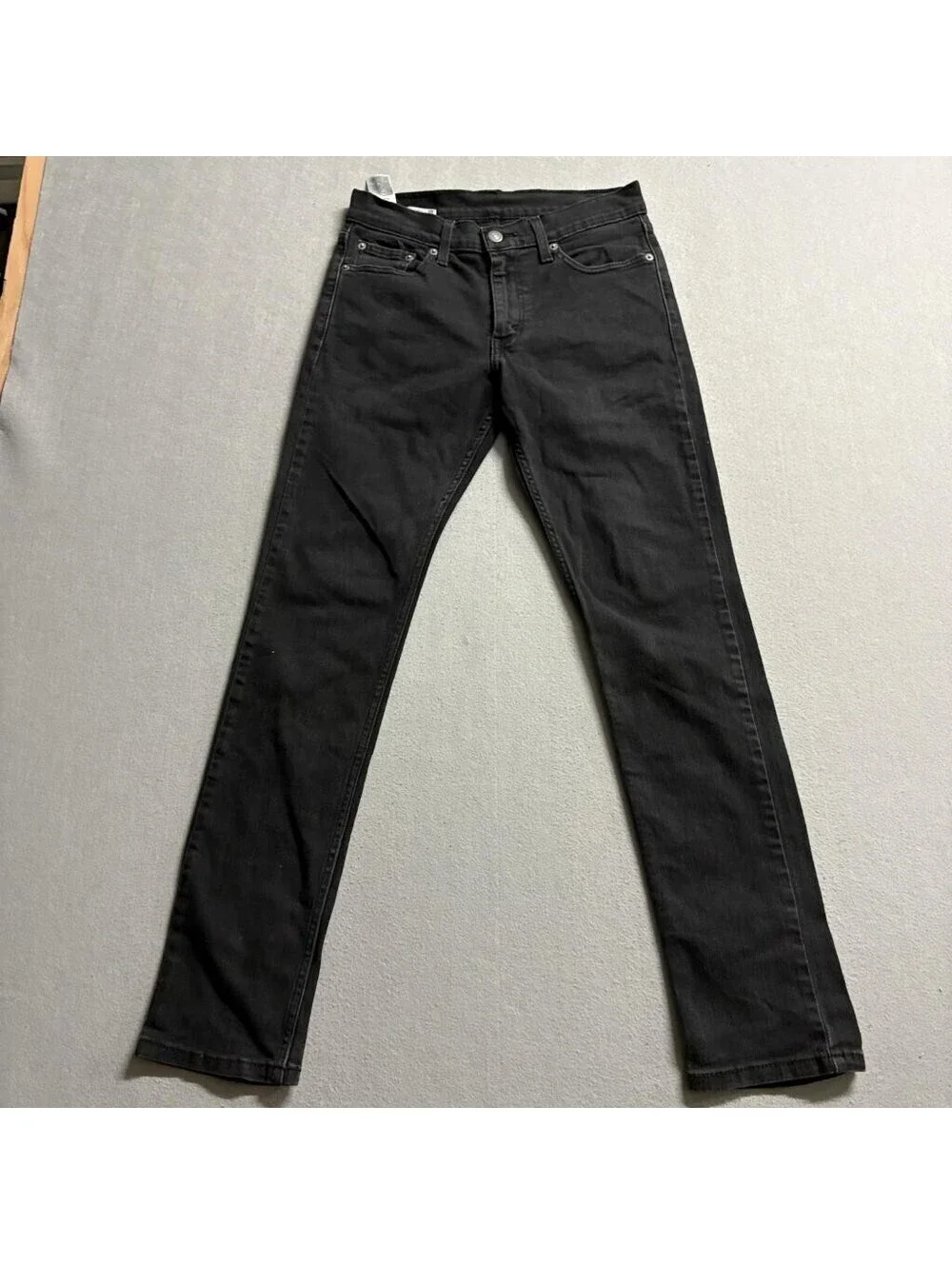 Levis 511 Slim Fit Black Jeans Mens 29x32 WaterLess Stretch Denim
